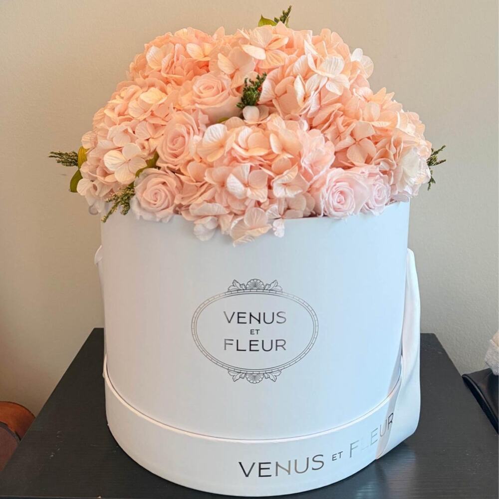 Large Round Roses & Hydrangeas - Retail $600